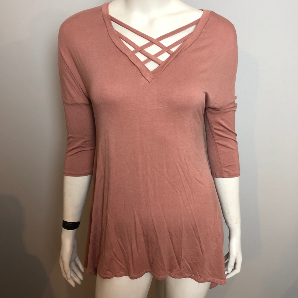 Women’s 3/4 Length sleeve Top Size S